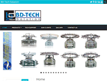 Tablet Screenshot of bdtechsolution.com